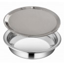 Mirror Stainless Steel Lid & Food Pan for Handi Bowl