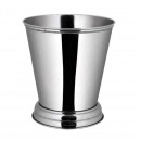 Bead Mirror Stainless Steel Round Mint Julep Cup 