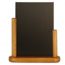 Teak Elegant medium table chalk board Wood with lacquered Teak finish