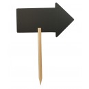 Securit Silhouette Arrow Chalk Board Sign. With Chalk Marker