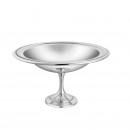 Bead Mirror Stainless Steel Round Pedestal Mint Dish