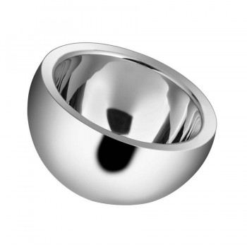 Dobbelt Mirror Stainless Steel Double Wall Insulated Round Candy Bowl 