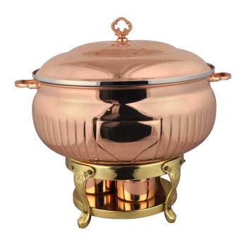 Queen Anne Rose Gold Chafing Dish 3.5L